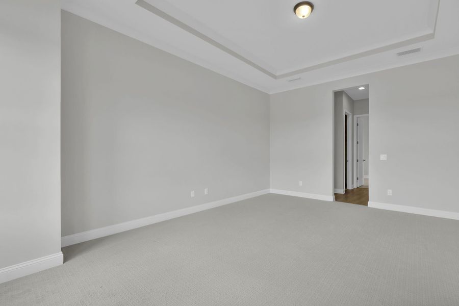 Representative unfurnished interior of a home built from the Tomoka by Riverside Homes in Hidden Creek at SilverLeaf Phase 1, St. Augustine (Image 50).