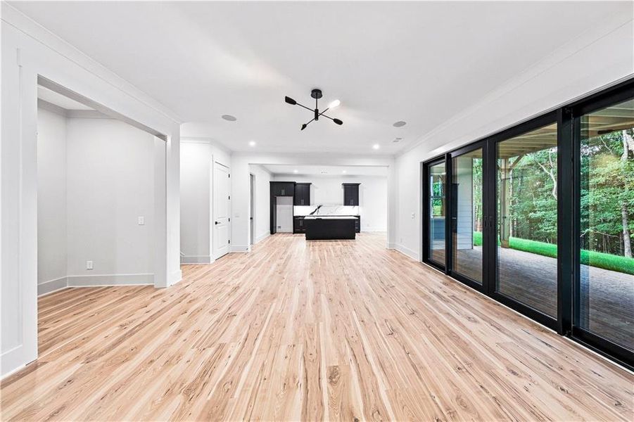 Spacious, unfurnished interior of a new home in , Flowery Branch (Image 33). Spacious, unfurnished interior of a new home in , Flowery Branch (Image 33).