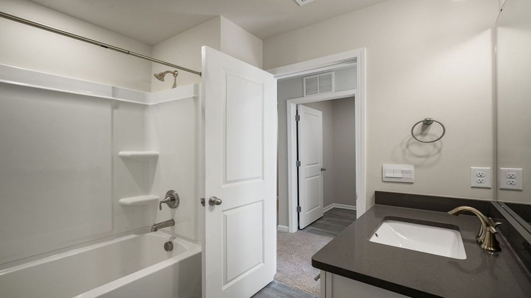 Furnished interior view inside a new home in The Grove at Glennview, Kernersville (Image 8).