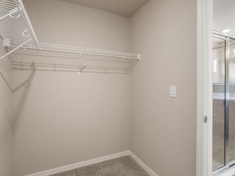 And, your suite includes a walk-in wardrobe - Begonia by Highland Homes