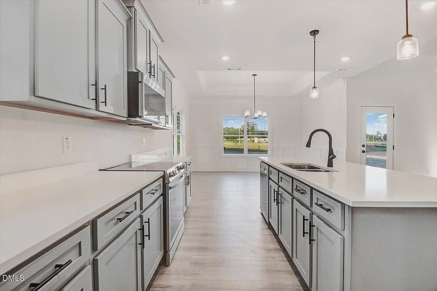 Furnished interior view inside a new home in Charlotte's Ridge, Middlesex (Image 6).