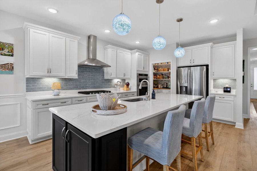 Furnished interior view inside a new home in , Summerville (Image 19).