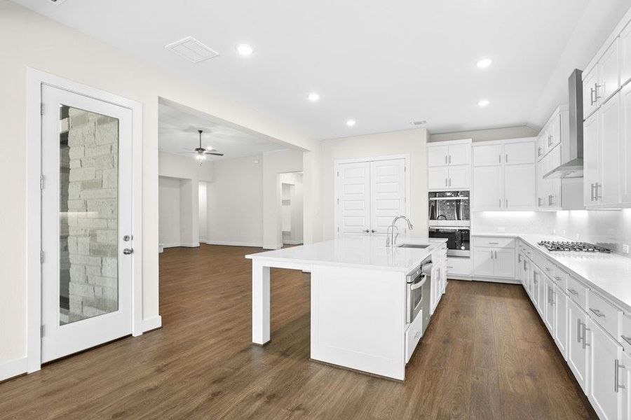 Furnished interior view inside a new home in Riverstone, Georgetown (Image 6). Furnished interior view inside a new home in Riverstone, Georgetown (Image 6).