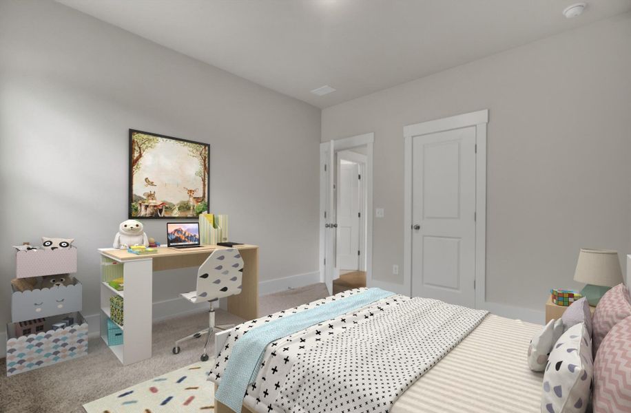 Furnished interior view inside a new home in , Johns Island (Image 9).