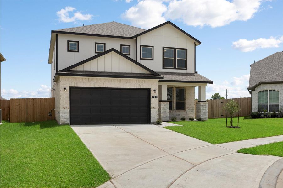 Pictures are not actual representation of home and exterior and interior may vary in color/size depending on elevation and lot