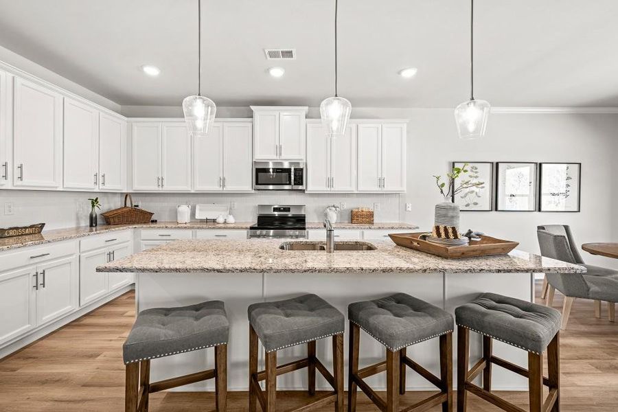 Furnished interior view inside a new home in , Homer (Image 31).