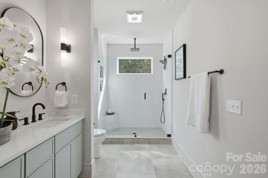 Furnished interior view inside a new home in , Charlotte (Image 36).