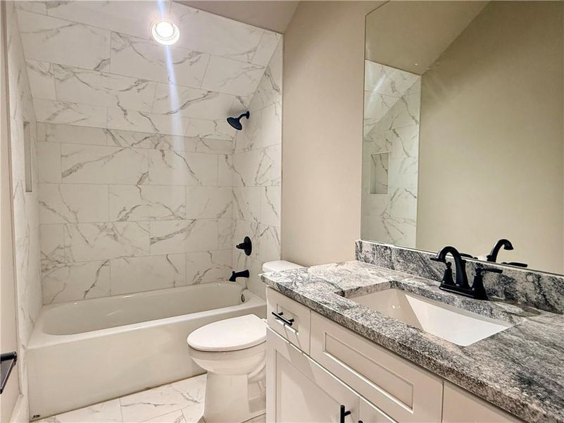 Furnished interior view inside a new home in , Flowery Branch (Image 14).