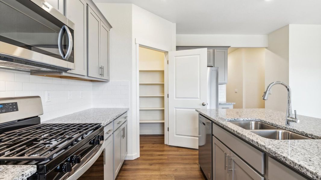 Furnished interior view inside a new home in Spring Valley Ranch, Elizabeth (Image 5).