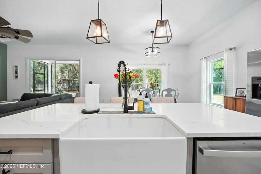 Furnished interior view inside a new home in , Jacksonville (Image 3). Furnished interior view inside a new home in , Jacksonville (Image 3).