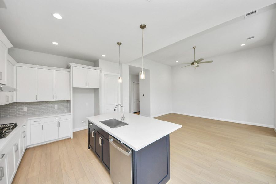 Furnished interior view inside a new home in Marvida, Cypress (Image 5). Furnished interior view inside a new home in Marvida, Cypress (Image 5).
