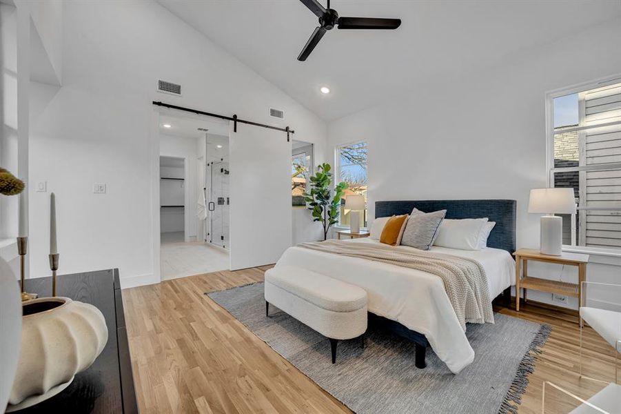 Furnished interior view inside a new home in , Dallas (Image 24). Furnished interior view inside a new home in , Dallas (Image 24).