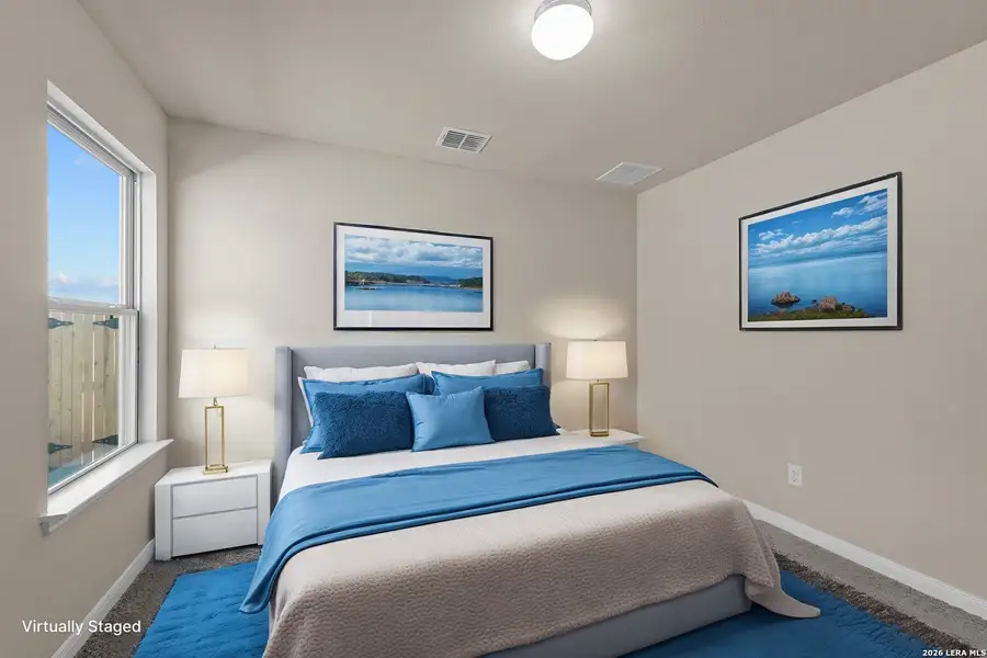 Furnished interior view inside a new home in Meadows at Clear Springs, New Braunfels (Image 5). Furnished interior view inside a new home in Meadows at Clear Springs, New Braunfels (Image 5).