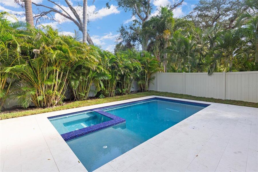 Exterior details and patio area of a home in , Tampa (Image 4). Exterior details and patio area of a home in , Tampa (Image 4).