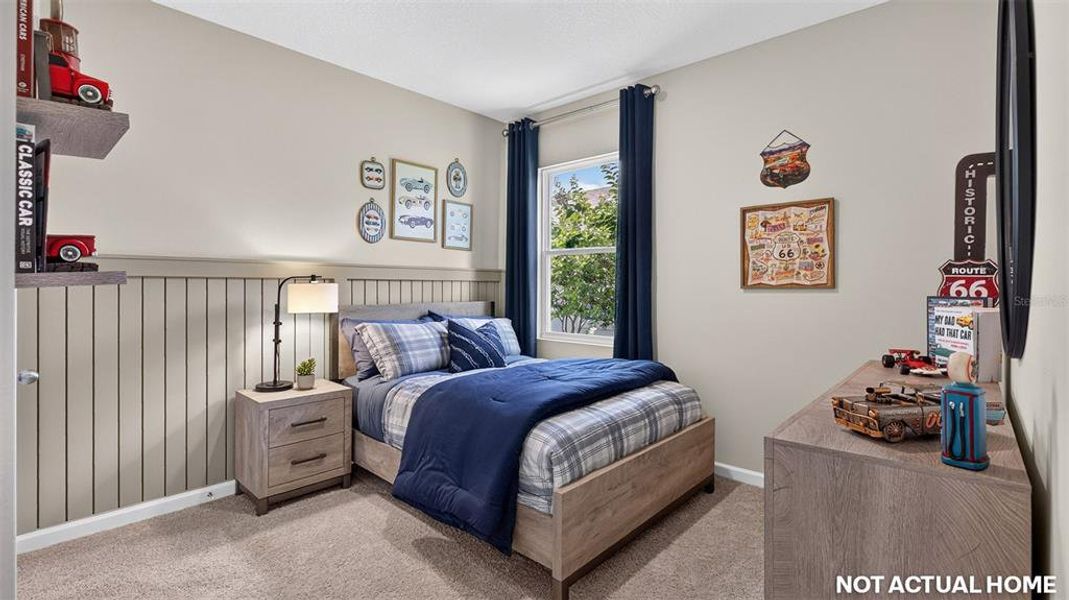Furnished interior view inside a new home in Sawmill Branch, Palm Coast (Image 33).
