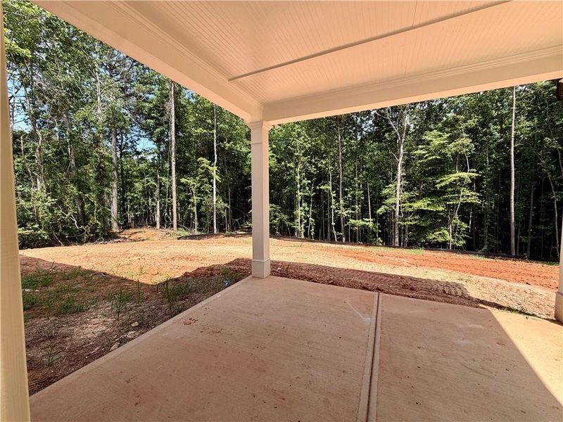 Exterior details and patio area of a home in Enclave at Little Ridge, Acworth (Image 21). Exterior details and patio area of a home in Enclave at Little Ridge, Acworth (Image 21).