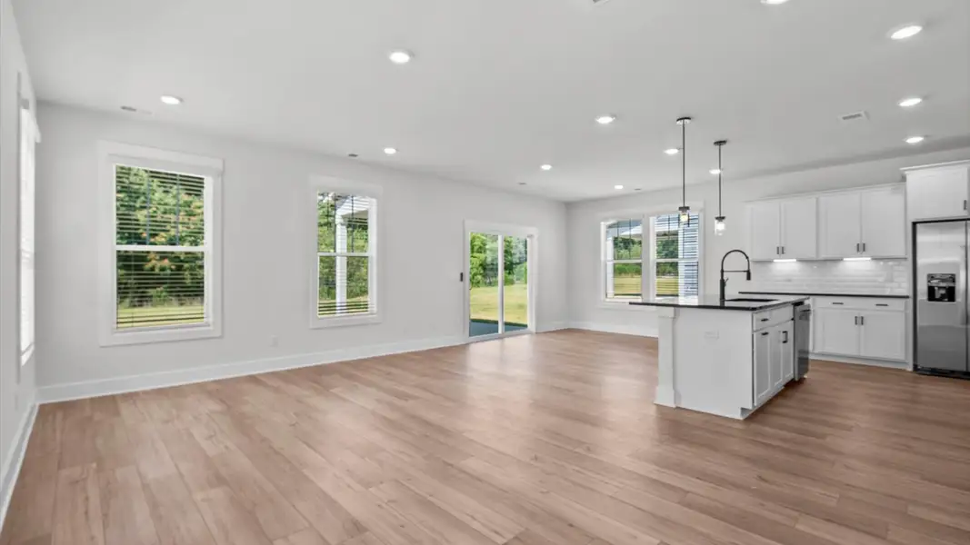 Furnished interior view inside a new home in Harrier Point, Woodruff (Image 3).