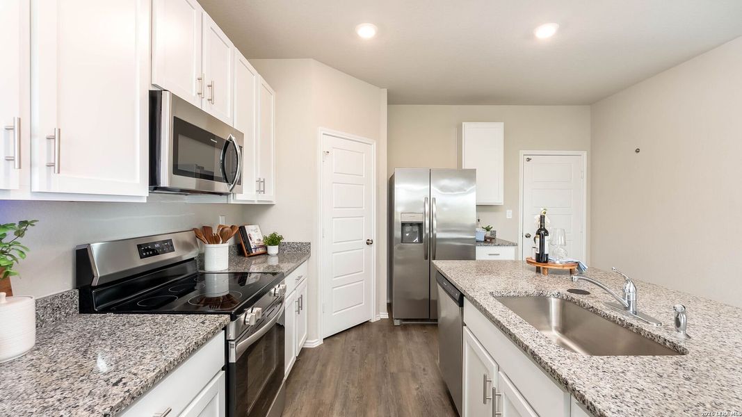 Furnished interior view inside a new home in , Lytle (Image 9).