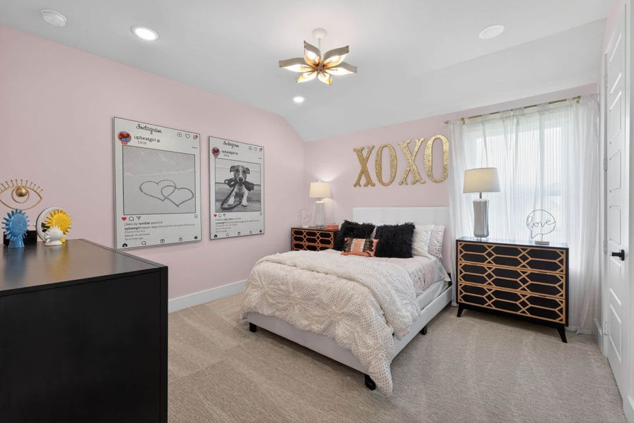 Furnished interior view inside a new home in Highland Crossing, Celina (Image 24).