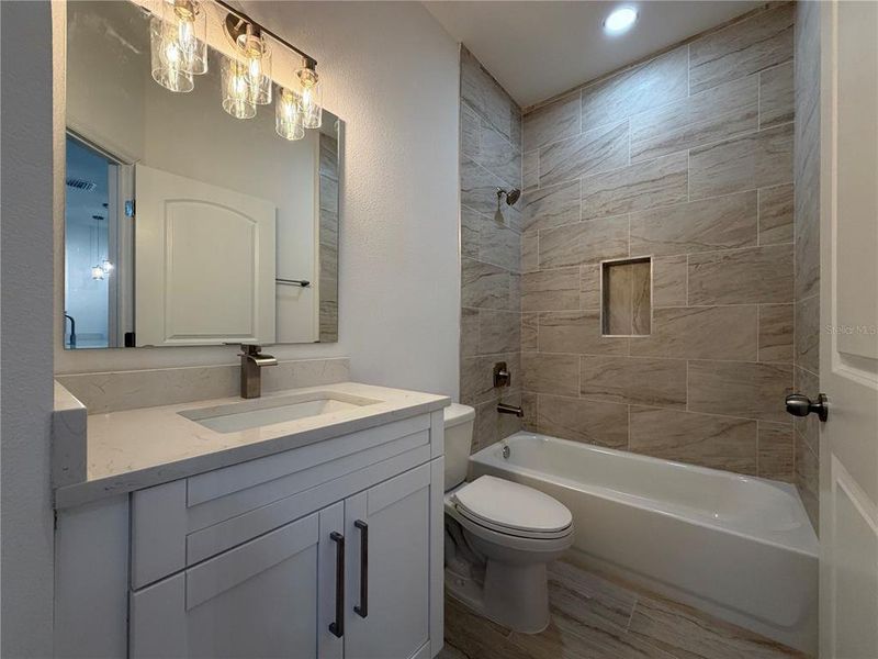 Furnished interior view inside a new home in , Daytona Beach (Image 8).