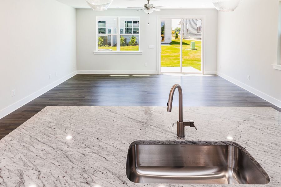 Close-up of interior finishes inside a home in Vaughan Farms, Angier (Image 11).