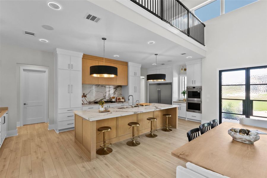 Furnished interior view inside a new home in , College Station (Image 38).