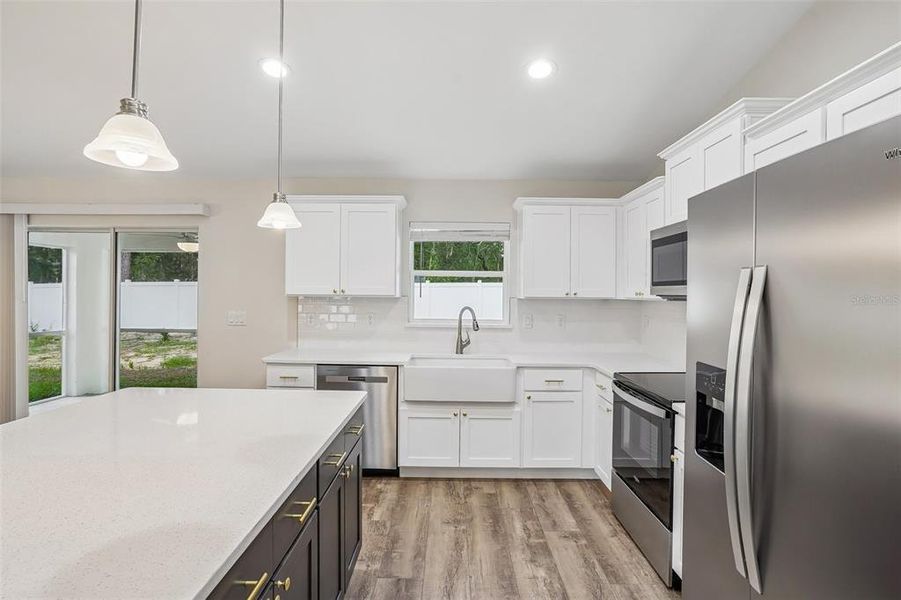 Furnished interior view inside a new home in , Ocala (Image 8).