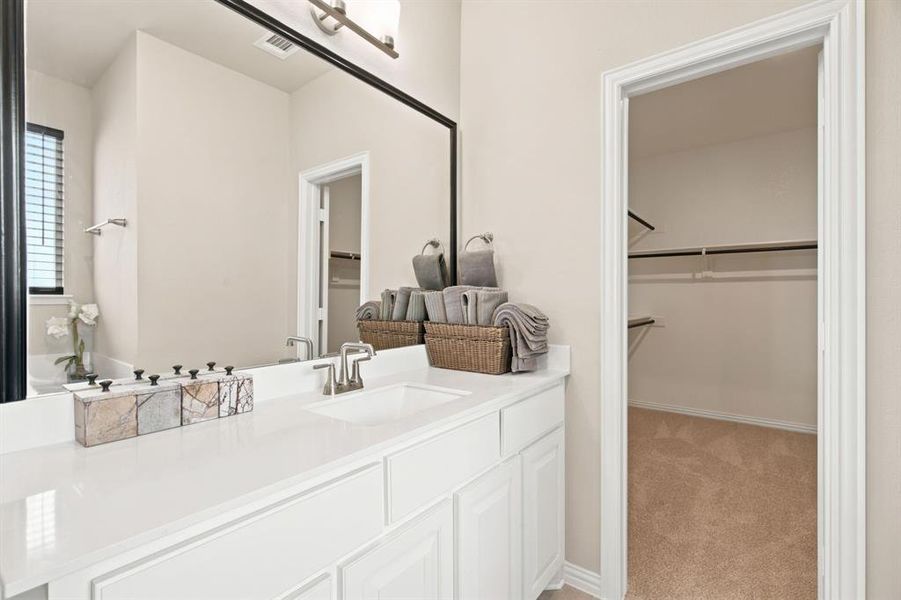 Furnished interior view inside a new home in Covenant Springs, Springtown (Image 9).