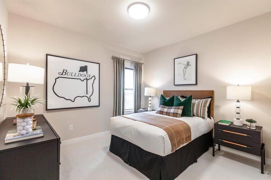 Furnished interior view inside a new home in Mustang Lakes, Celina (Image 8).