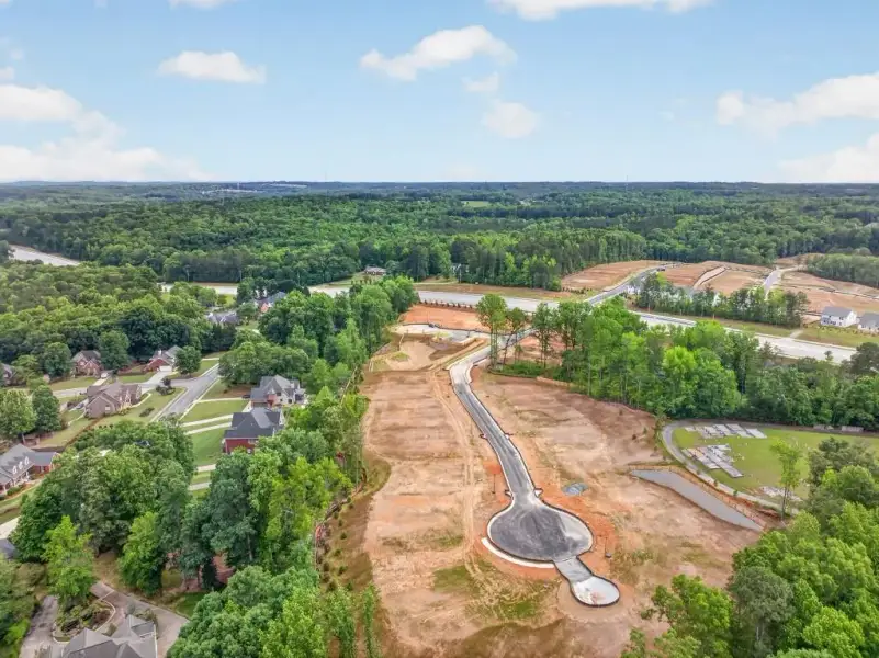 Site preparation for new homesites in , Buford (Image 4).
