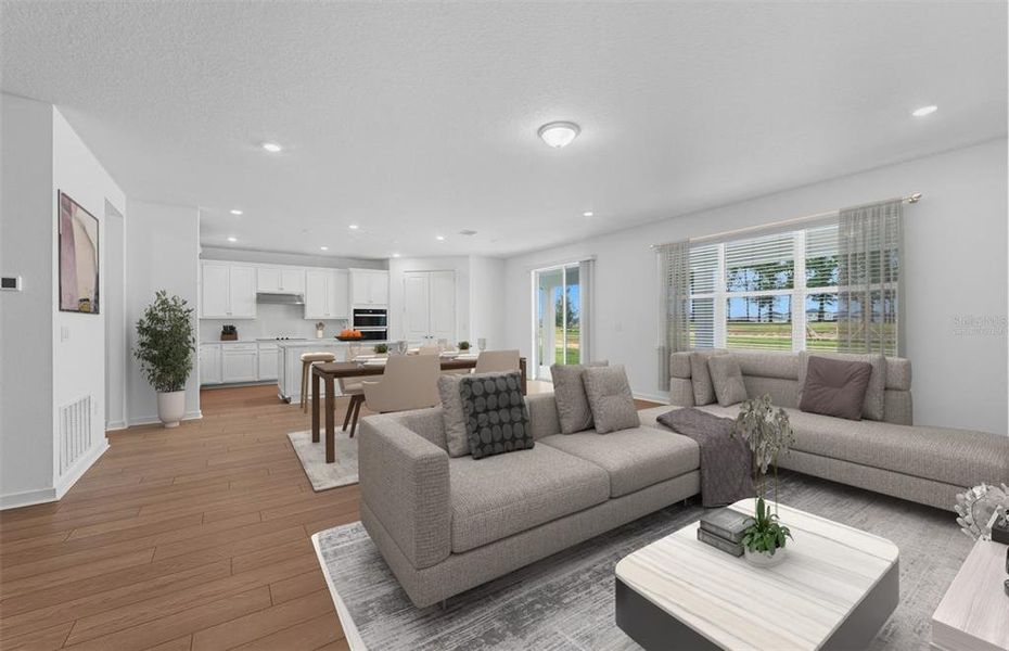 Furnished interior view inside a new home in Caldera, Spring Hill (Image 6). Furnished interior view inside a new home in Caldera, Spring Hill (Image 6).