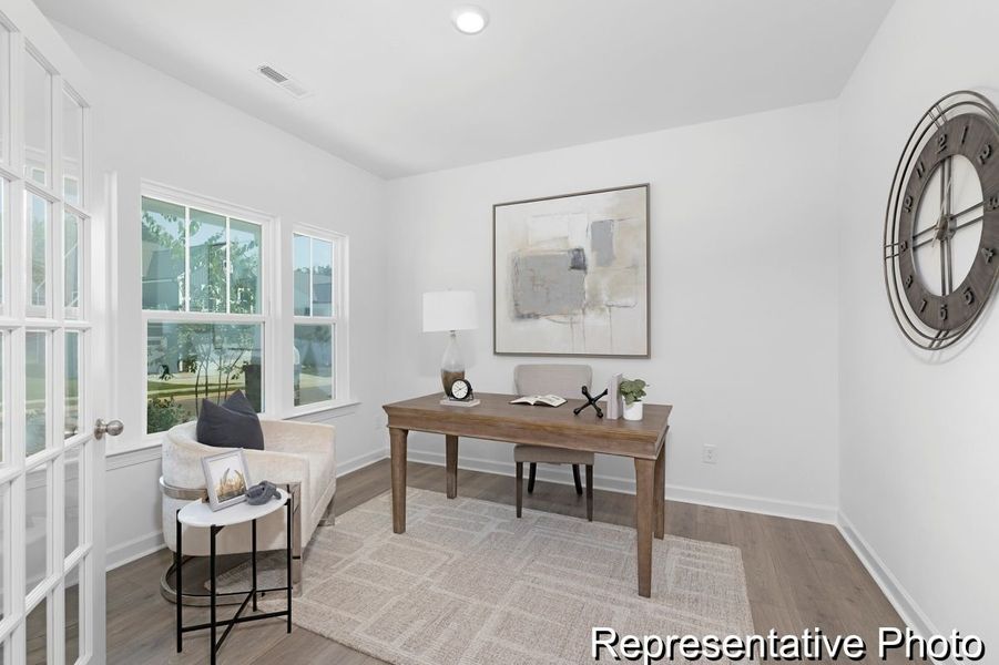 Furnished interior view inside a new home in Huntington Hills, Lincolnton (Image 12). Furnished interior view inside a new home in Huntington Hills, Lincolnton (Image 12).