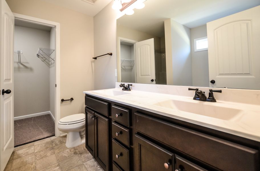 Representative furnished interior of a home built from the Yosemite by RiverWILD Homes in Sawyer Ridge, Dunn (Image 15).