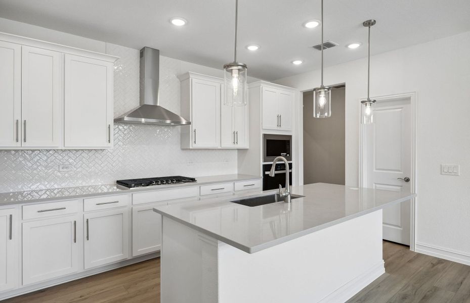 Furnished interior view inside a new home in Wilson Creek Meadows, Celina (Image 7).