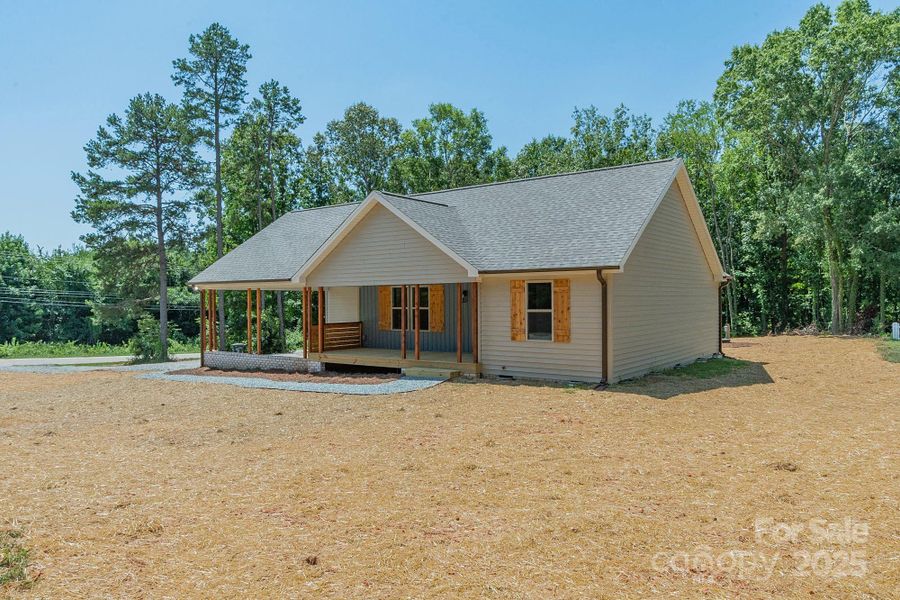 Exterior details and patio area of a home in , Linwood (Image 23). Exterior details and patio area of a home in , Linwood (Image 23).