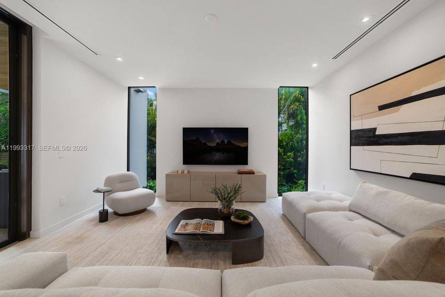 Furnished interior view inside a new home in , Miami (Image 5).