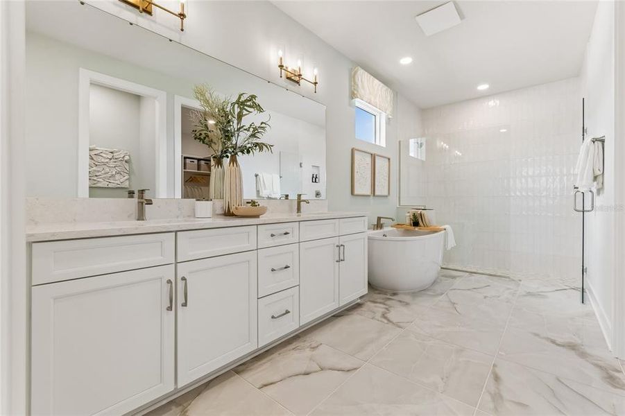 Furnished interior view inside a new home in Cassata Lakes, Nokomis (Image 22).