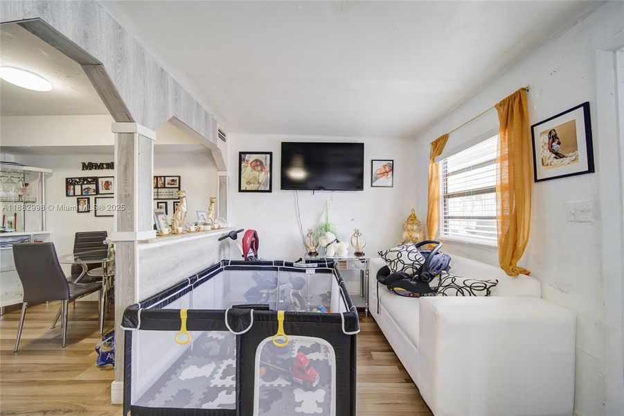 Furnished interior view inside a new home in , Miami (Image 12). Furnished interior view inside a new home in , Miami (Image 12).