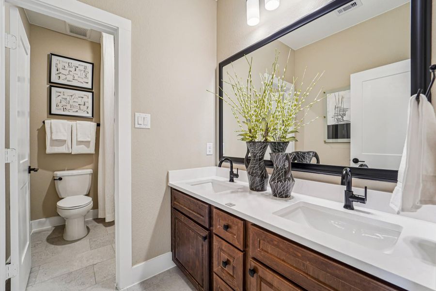 Furnished interior view inside a new home in Briarley, Montgomery (Image 45).