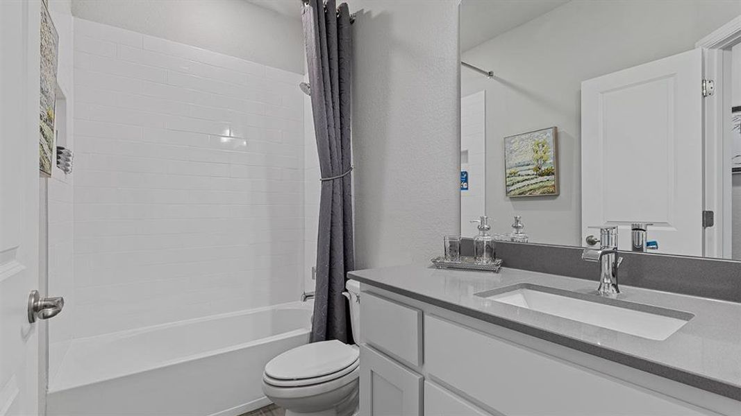 Furnished interior view inside a new home in Eden Ranch, Arlington (Image 35). Furnished interior view inside a new home in Eden Ranch, Arlington (Image 35).