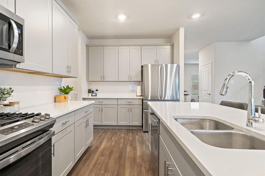 Furnished interior view inside a new home in Northstar, Haslet (Image 8).