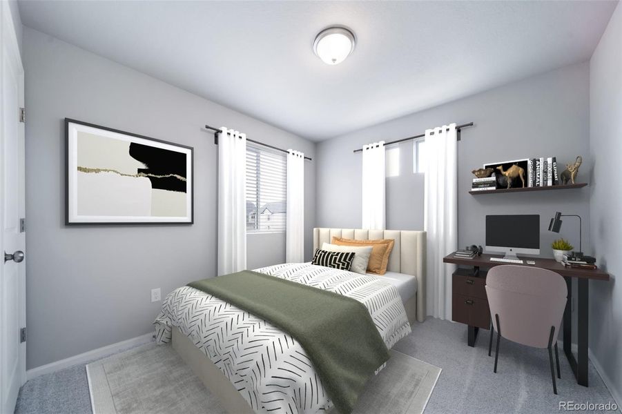 Furnished interior view inside a new home in , Commerce City (Image 10). Furnished interior view inside a new home in , Commerce City (Image 10).