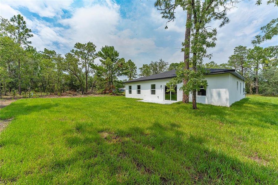 Exterior details and patio area of a home in , Citrus Springs (Image 2). Exterior details and patio area of a home in , Citrus Springs (Image 2).