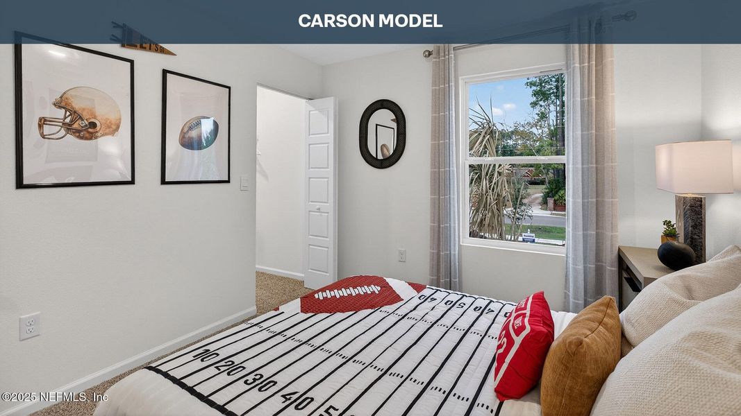 Furnished interior view inside a new home in Hansen Creek, Jacksonville (Image 11).
