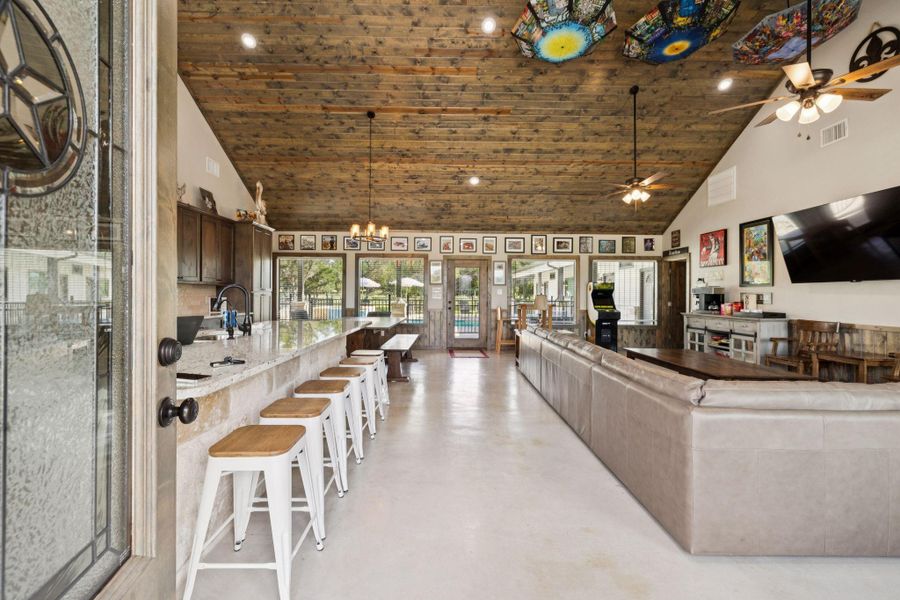 Furnished interior view inside a new home in , Concan (Image 5). Furnished interior view inside a new home in , Concan (Image 5).