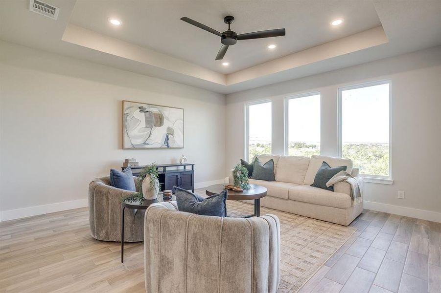 Furnished interior view inside a new home in , White Settlement (Image 17).