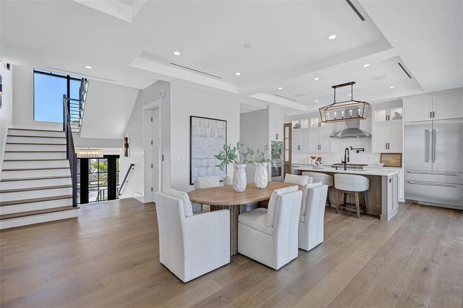 Furnished interior view inside a new home in , St. Pete Beach (Image 7). Furnished interior view inside a new home in , St. Pete Beach (Image 7).