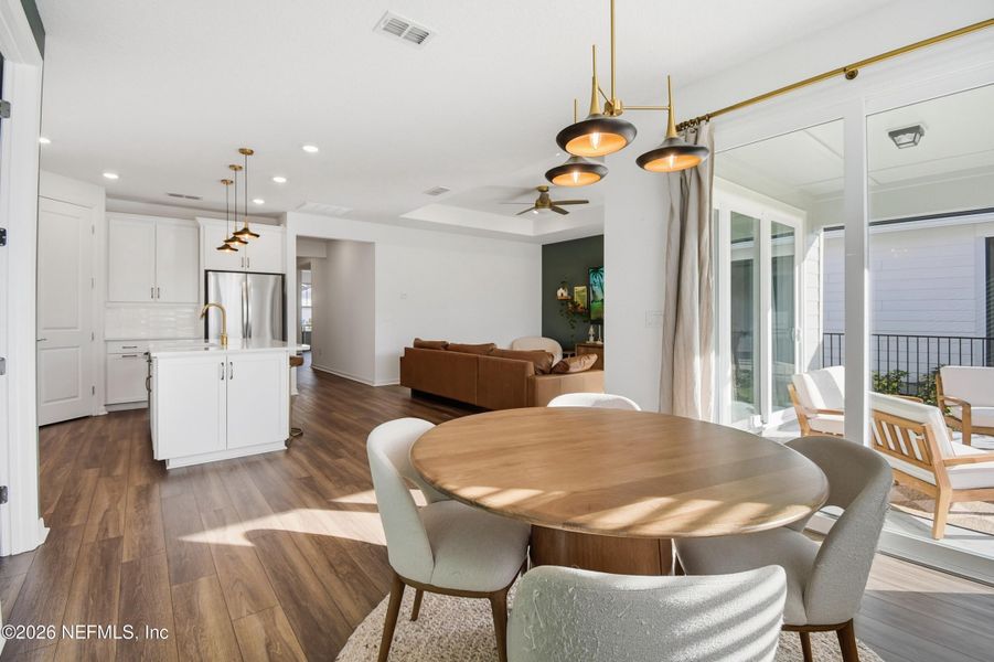 Furnished interior view inside a new home in , St. Augustine (Image 14).