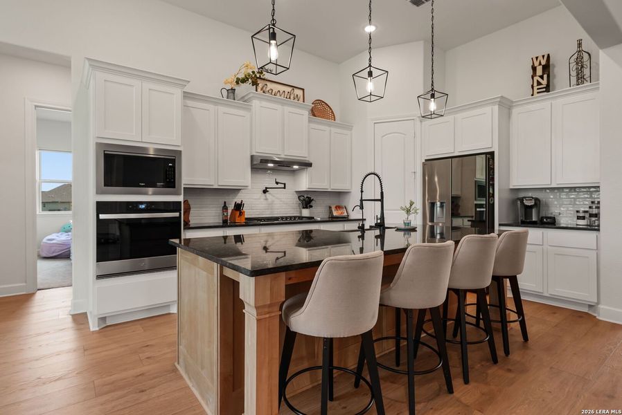 Furnished interior view inside a new home in Legend Park, Castroville (Image 26).