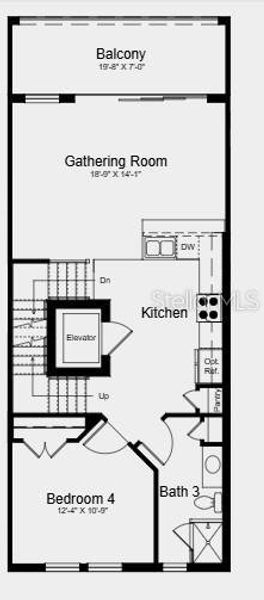 2D floor plan layout of this home in Seahaven, Punta Gorda, FL (Image 6). 2D floor plan layout of this home in Seahaven, Punta Gorda, FL (Image 6).